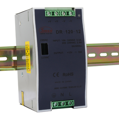 DR-120-24 120W 24VDC 5A AC-DC DIN导轨工业电源